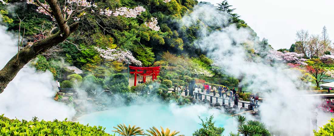 Sources chaudes et volcans de Kyushu, 14 jours