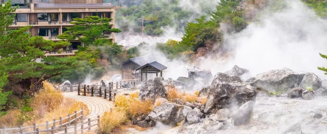Sources chaudes et volcans de Kyushu - 14 jours
